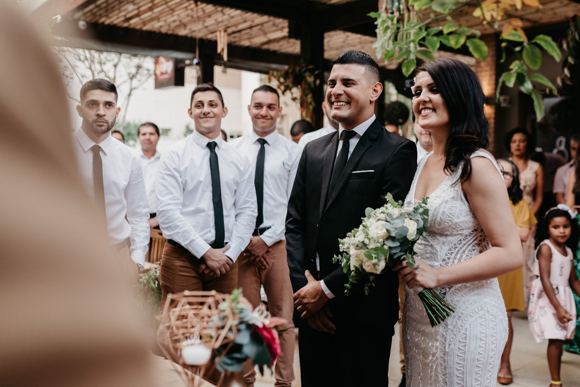 Foto Mini Wedding em São José dos Campos: veja fotos do casamento no Avelina Bar e Restaurante Foto Mini Wedding em São José dos Campos: veja fotos do casamento no Avelina Bar e Restaurante - Imagem 1